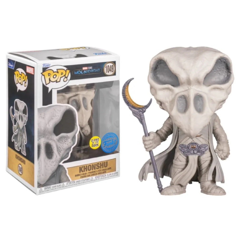 Marvel Studios Moon Knight Pop! Vinyl Figure Khonshu [GITD] [SE] [1149] - Fugitive Toys