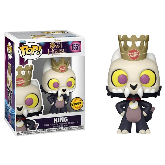 Disney The Owl House Pop! Vinyl Figure King [Chase] [1551] - Fugitive Toys