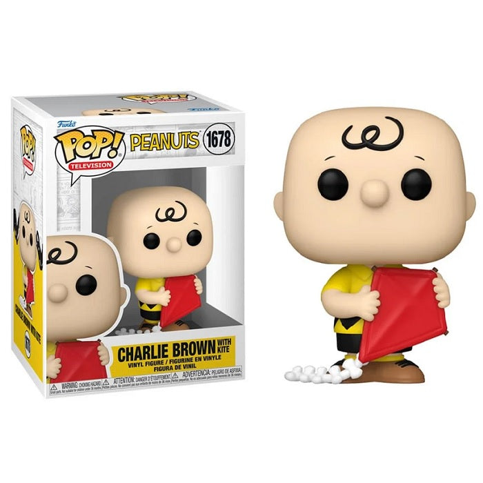 Peanuts Pop! Vinyl Figure Charlie Brown with Kite [1678] - Fugitive Toys