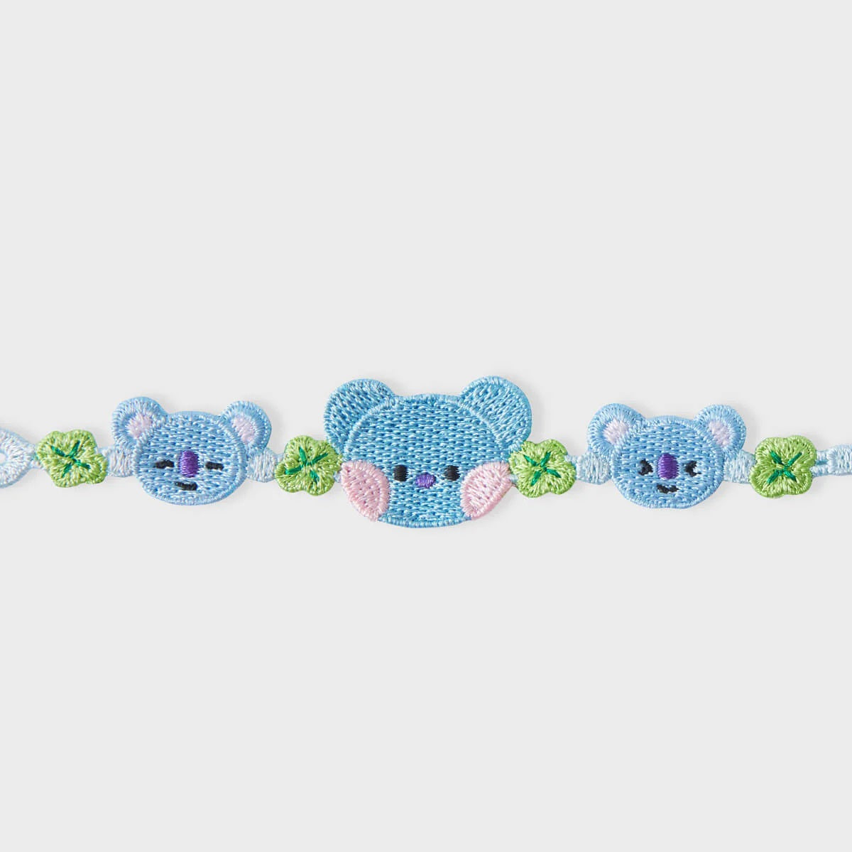BT21 BIG & TINY Edition Embroidery Patch Bracelet - Koya - Fugitive Toys