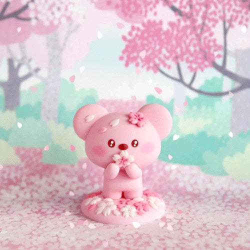 BT21 Minini Figure Cherry Blossom - Koya - Fugitive Toys