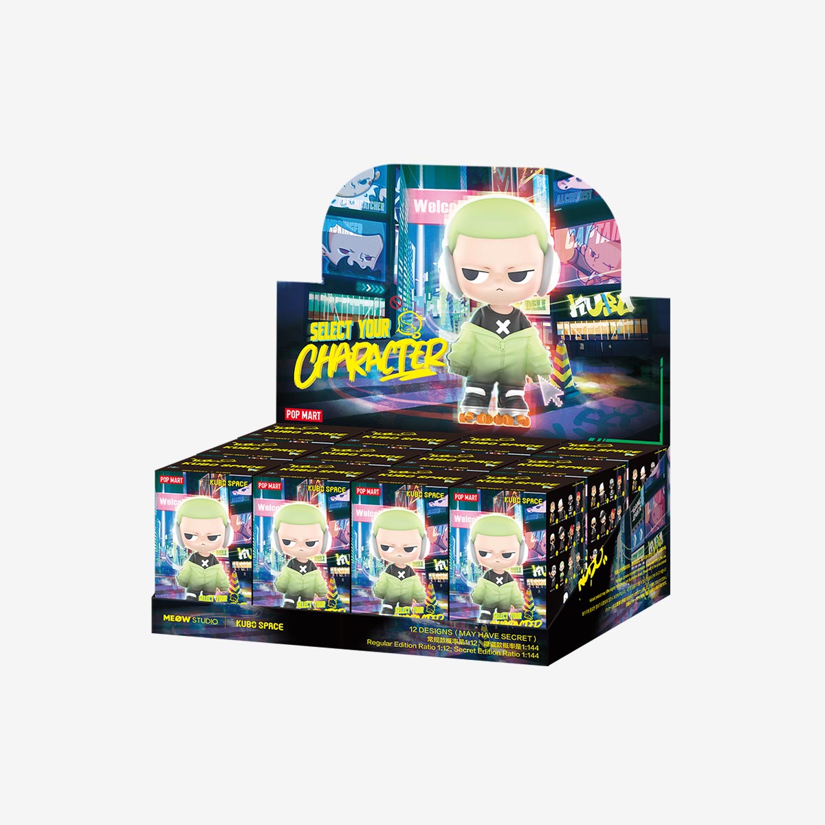 POP MART KUBO Select Your Character Series Figures [1 Blind Box] - Fugitive Toys