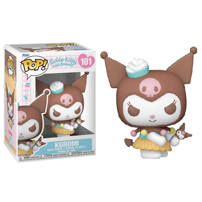 Hello Kitty and Friends Pop! Vinyl Figure Kuromi with Ice Cream [101] - Fugitive Toys