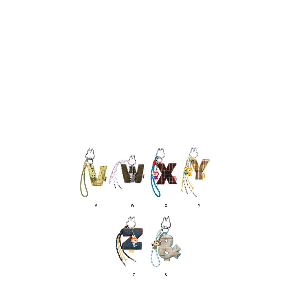 POP MART THE MONSTERS Labubu Pin for Love Series- Letter Pendant (N-Z) [1 Sealed Case] - Fugitive Toys