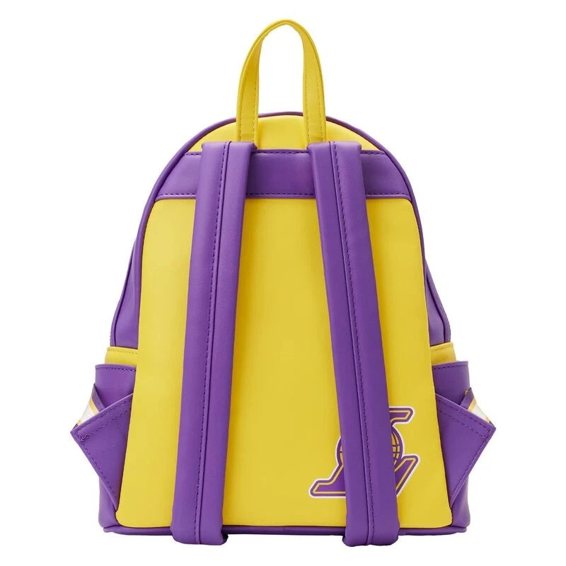Loungefly x NBA Los Angeles Lakers Patch Icons Mini Backpack - Fugitive Toys