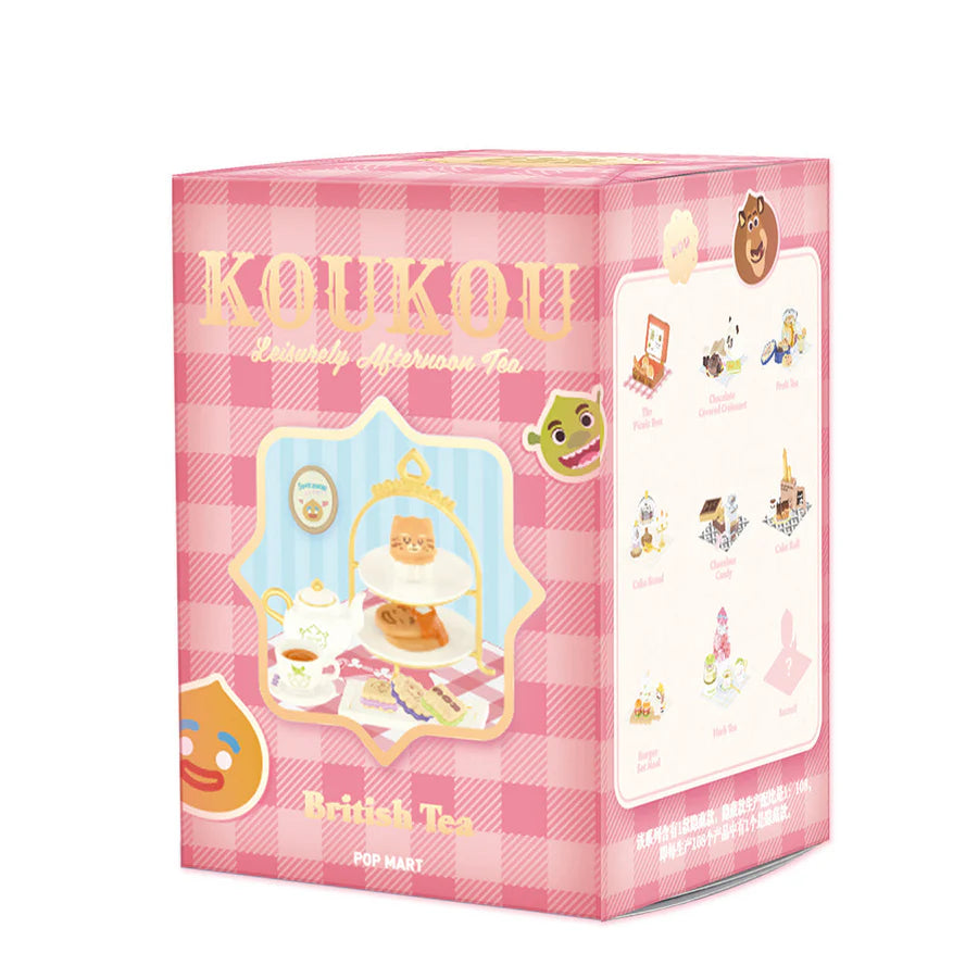 POP MART DreamWorks KouKou Leisurely Afternoon Tea Series Prop [1 Blind Box] - Fugitive Toys
