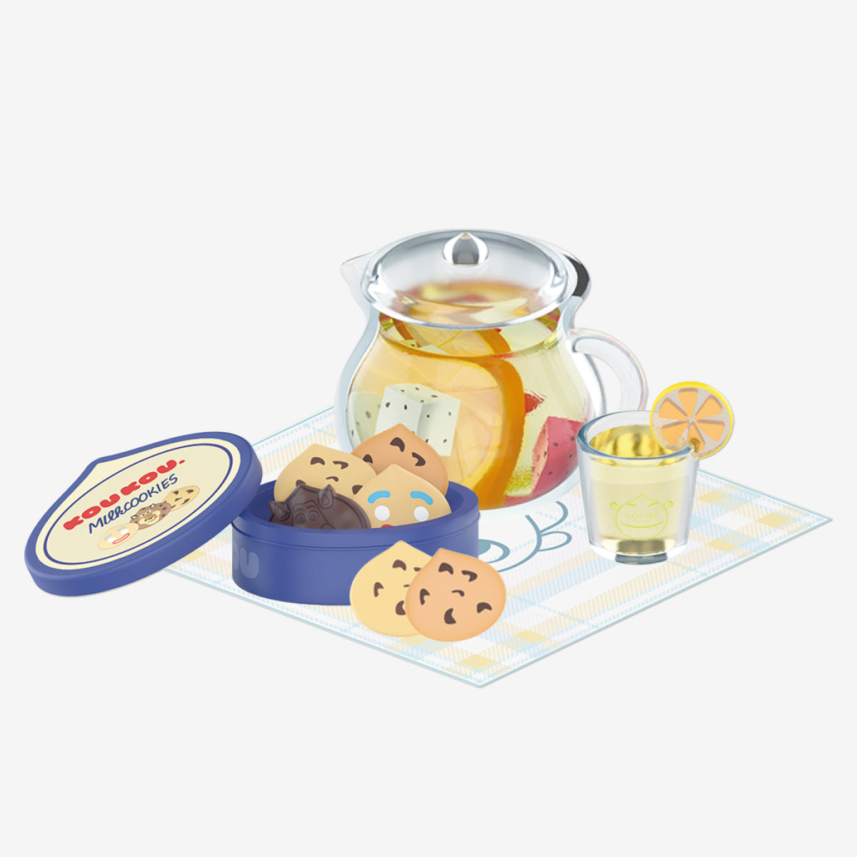 POP MART DreamWorks KouKou Leisurely Afternoon Tea Series Prop [1 Blind Box] - Fugitive Toys