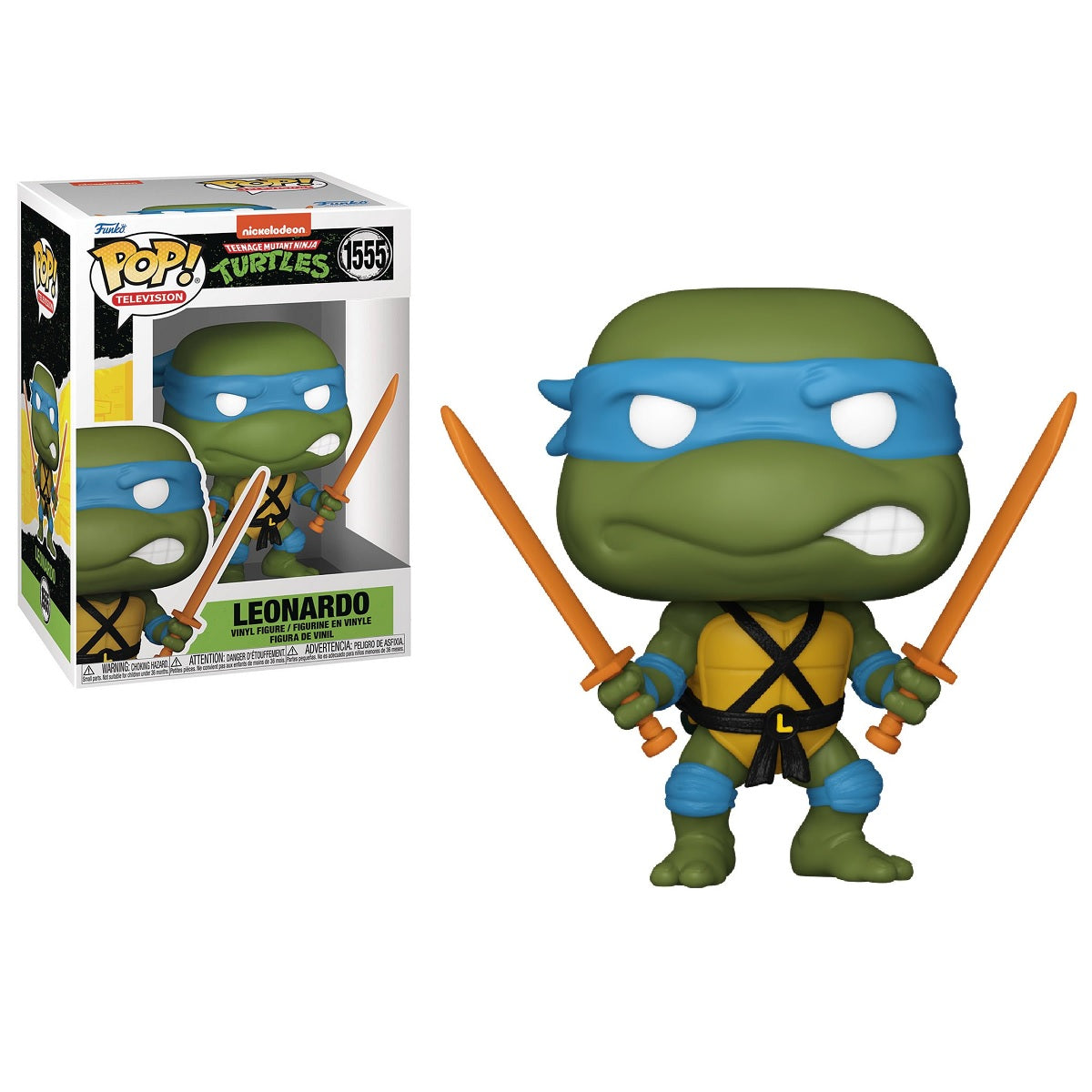 Teenage Mutant Ninja Turtles Pop! Vinyl Figure Leonardo with Katanas [1555] - Fugitive Toys