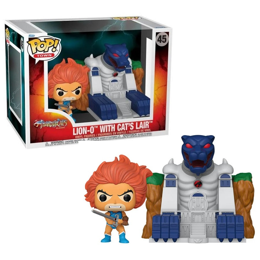 Thundercats Pop! Town Lion-O with Cat's Lair [45] - Fugitive Toys
