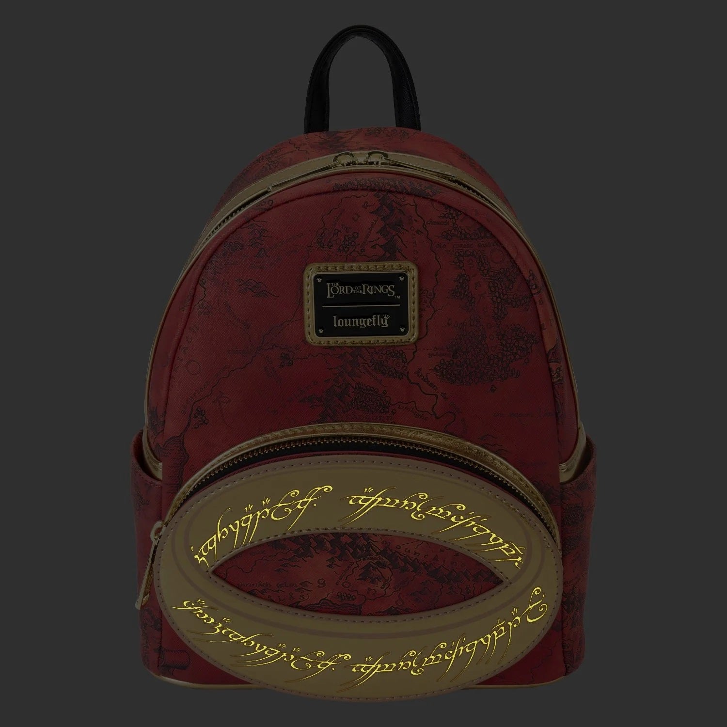 Loungefly x Lord of the Rings The One Ring Mini Backpack - Fugitive Toys