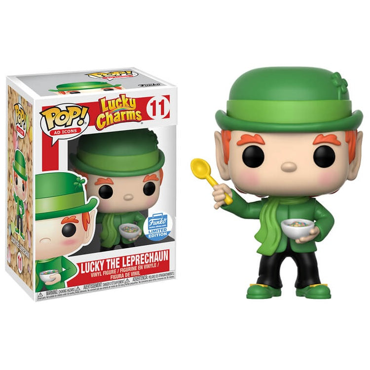 Ad Icons Pop! Vinyl Figure Lucky the Leprechaun [Lucky Charms] [Funko-Shop] [11] - Fugitive Toys