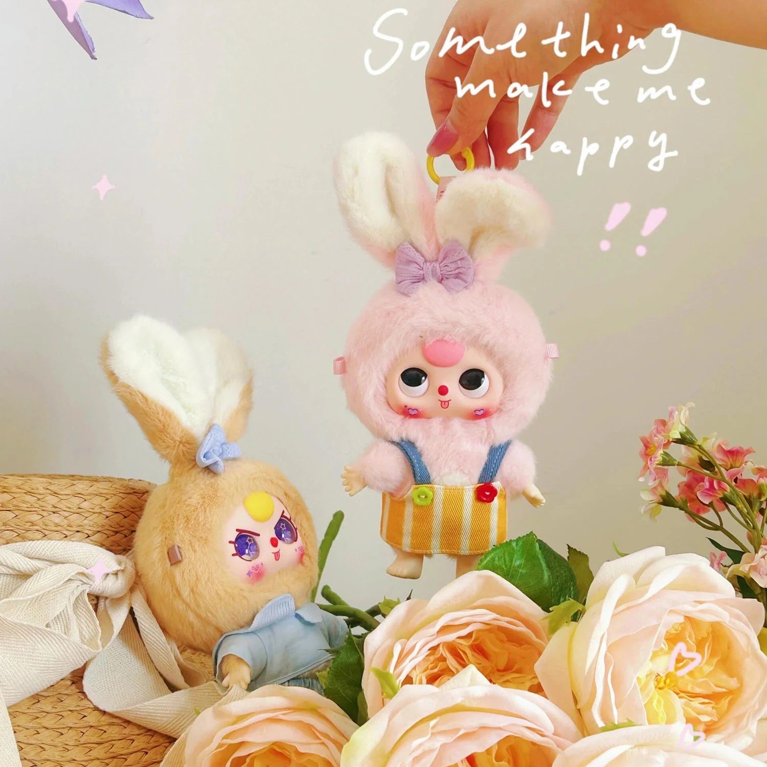 BABY THREE Macaron Rabbit Stuffed [1 Blind Box] - Fugitive Toys