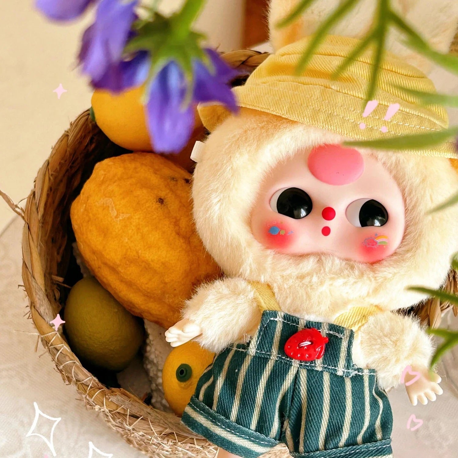 BABY THREE Macaron Rabbit Stuffed [1 Blind Box] - Fugitive Toys
