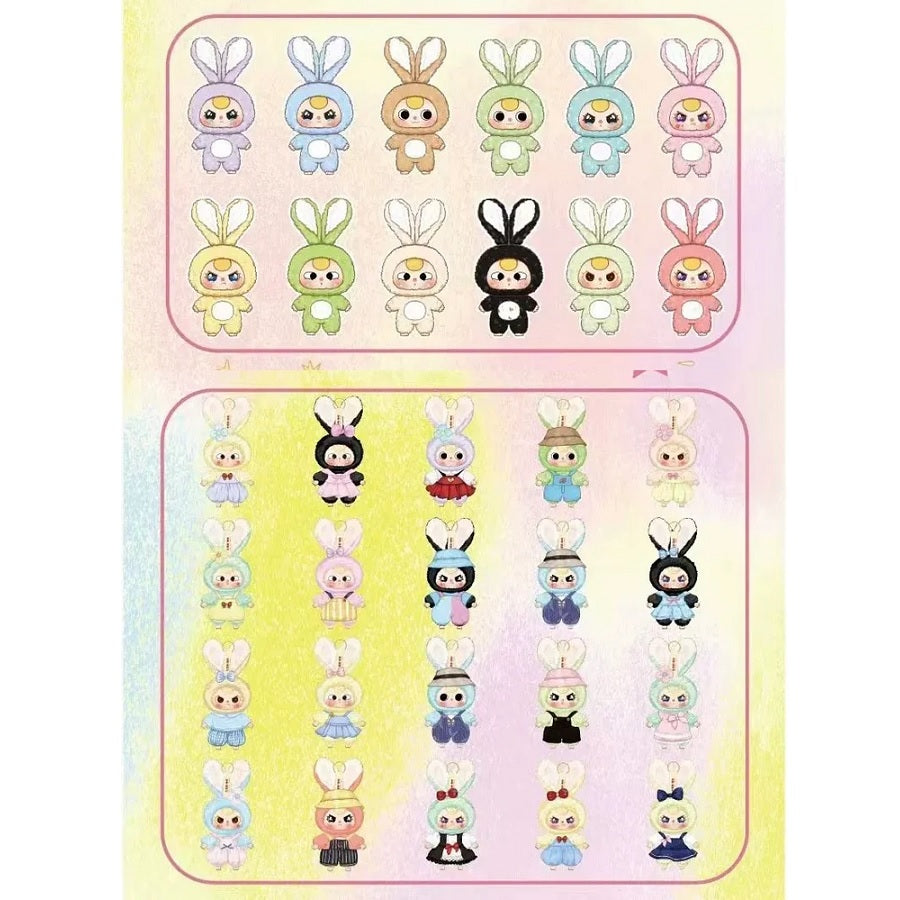 BABY THREE Macaron Rabbit Stuffed [1 Blind Box] - Fugitive Toys