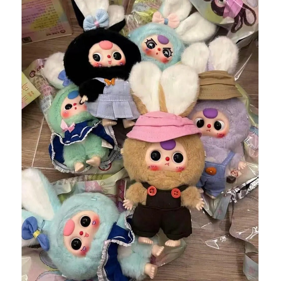 BABY THREE Macaron Rabbit Stuffed [1 Blind Box] - Fugitive Toys