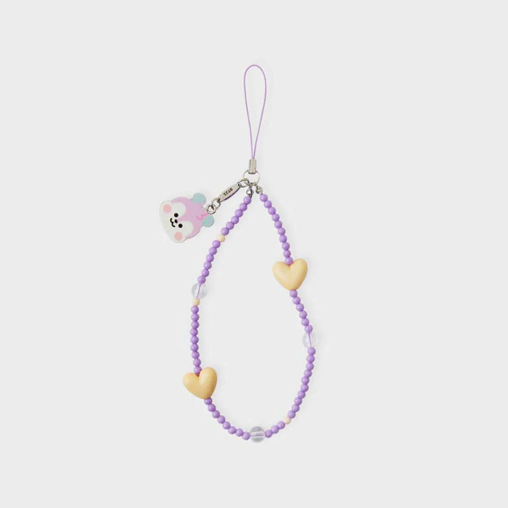 BT21 BABY Phone Bead Strap Keyring - Mang - Fugitive Toys