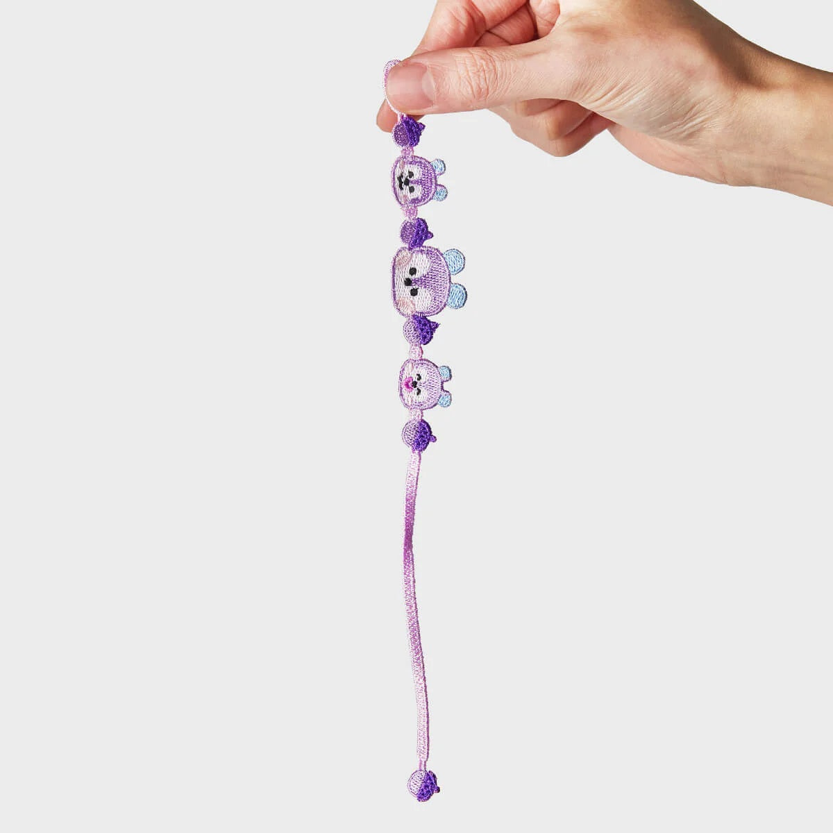 BT21 BIG & TINY Edition Embroidery Patch Bracelet - Mang - Fugitive Toys