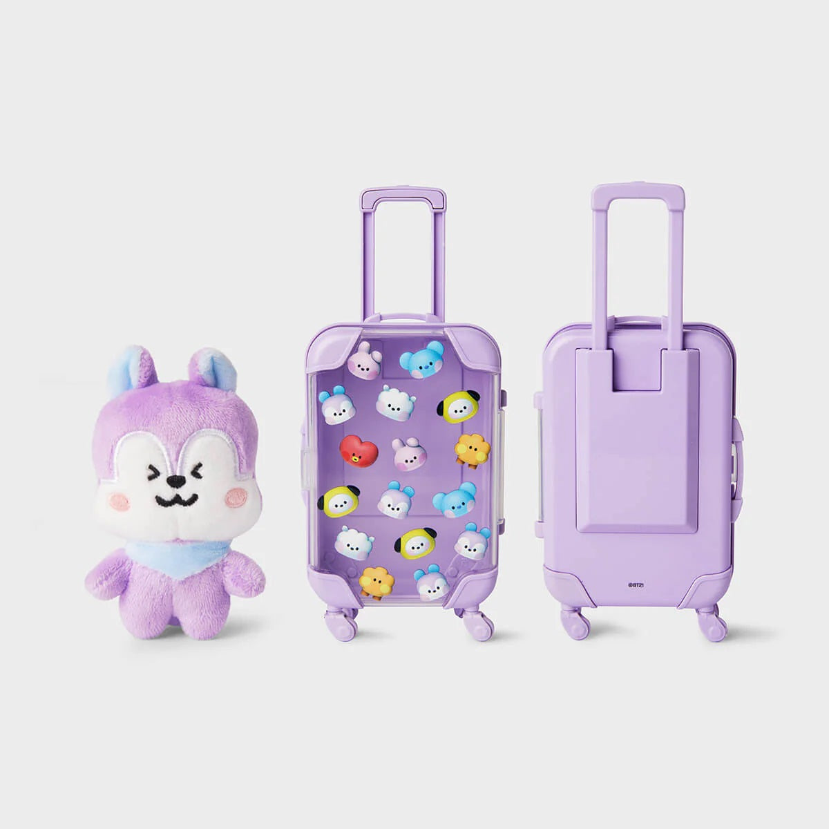 BT21 Mini BIG & TINY Edition Luggage Plush Doll - Mang - Fugitive Toys