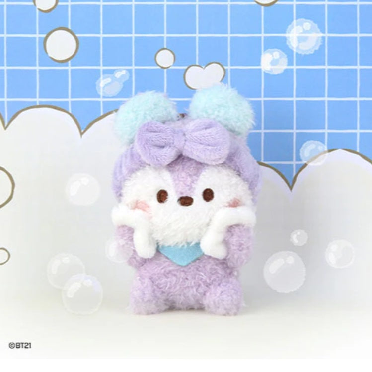 BT21 Bath Time Plush Keyring - Mang - Fugitive Toys