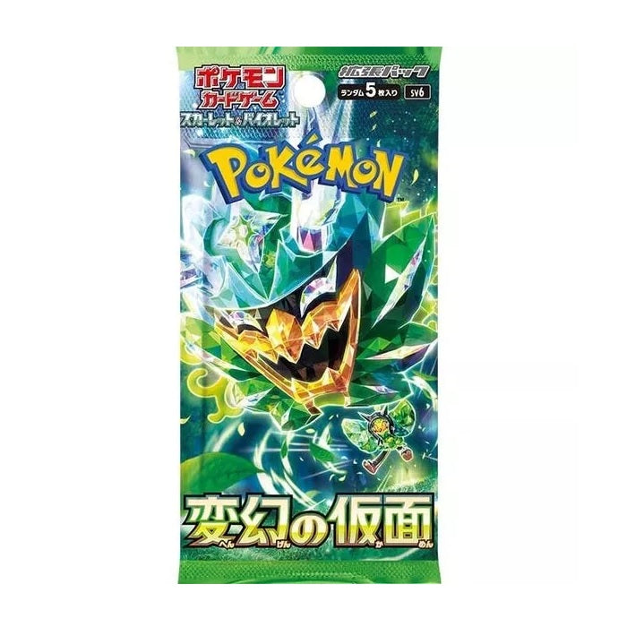 Pokemon TCG Scarlet & Violet Mask of Change SV6 [Japanese] Booster Pack - Fugitive Toys