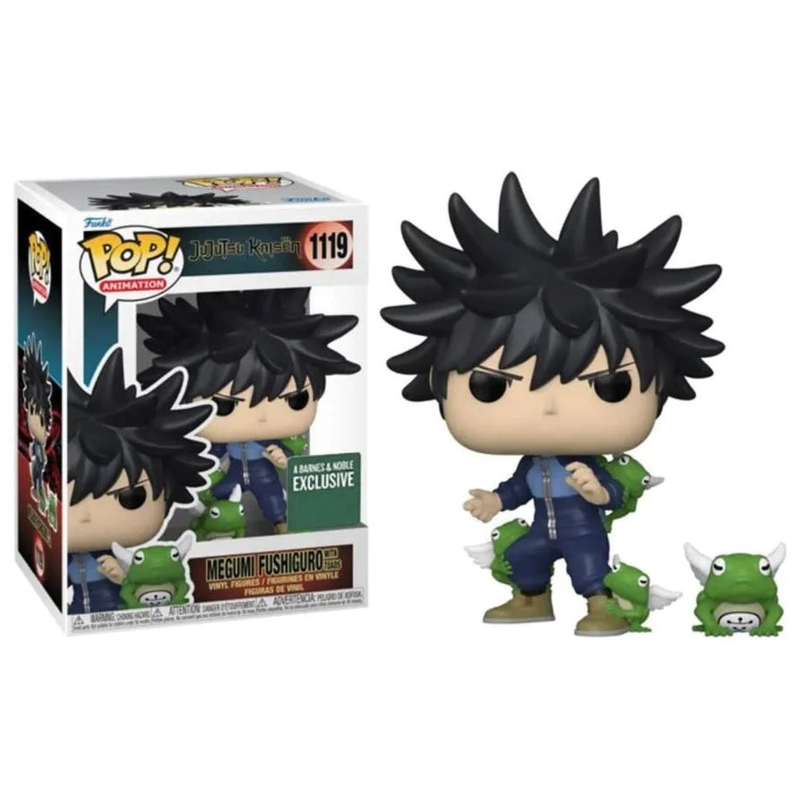 JuJuTsu Kaisen Pop! Vinyl Figure Megumi Fushiguro [With Toads] [Barnes and  Noble Exclusive] [1119] - Fugitive Toys