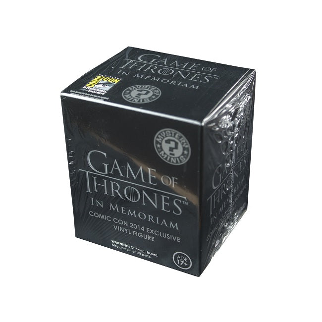 Game of Thrones In Memoriam Mystery Mini SDCC 2014 (1 Blind Box) - Fugitive Toys