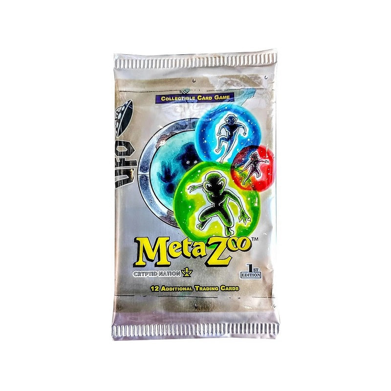 Meta Zoo Collectible Card Game: UFO [1st Edition] [1 Booster Pack] - Fugitive Toys