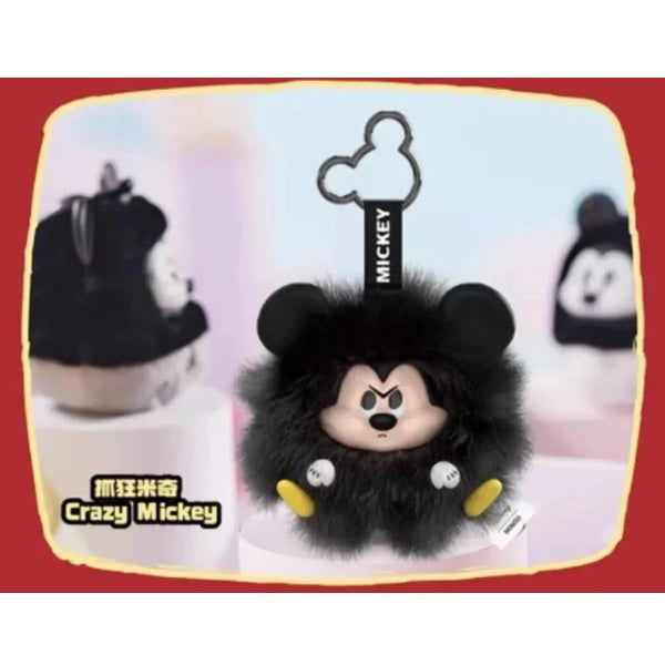 Disney | Miniso MICKEY Fun Crash Vinyl Plush Box Pendant [1 Sealed Case] - Fugitive Toys