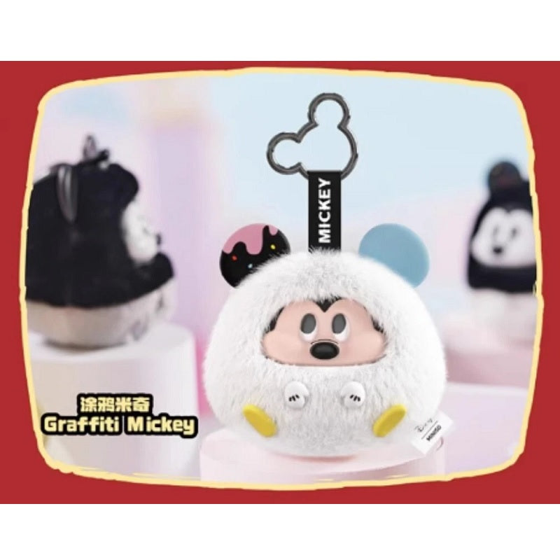 Disney | Miniso MICKEY Fun Crash Vinyl Plush Box Pendant [1 Sealed Case] - Fugitive Toys
