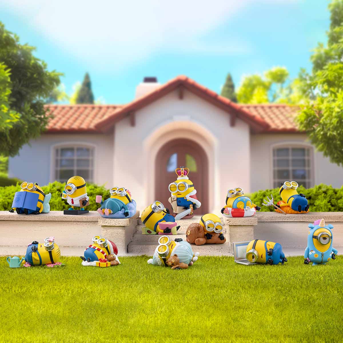 POP MART Minions Lazy Every Day Series Figures [1 Blind Box] - Fugitive Toys