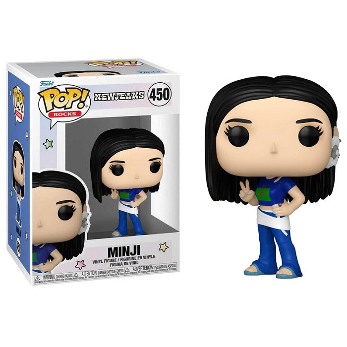 Rocks Pop! Vinyl Figure Minji [NewJeans] [450] - Fugitive Toys