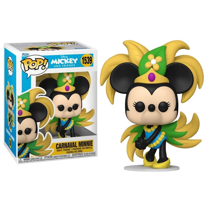 Disney Mickey and Friends Pop! Vinyl Figure Carnaval Minnie [1539] - Fugitive Toys