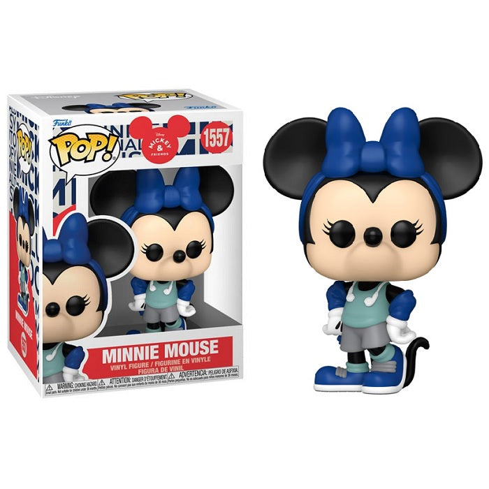 Disney Mickey and Friends Pop! Vinyl Figure Minnie Mouse [Workout Outfit] [1557] - Fugitive Toys