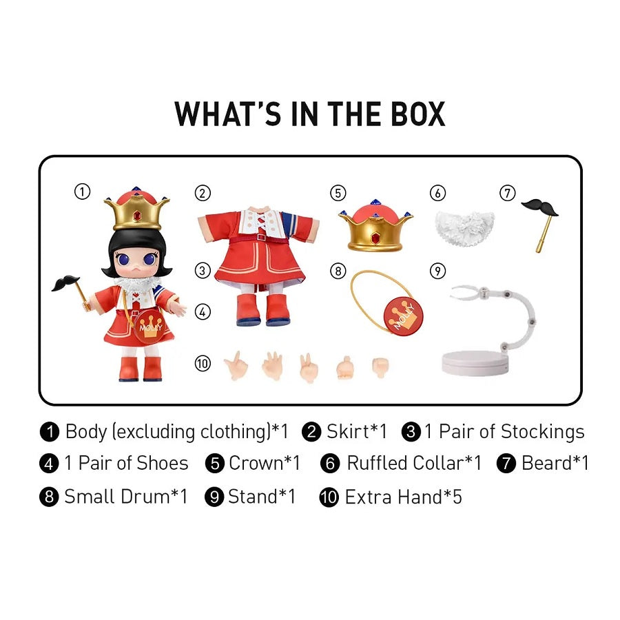 POP MART MOLLY Nutcracker Action Figure - Fugitive Toys