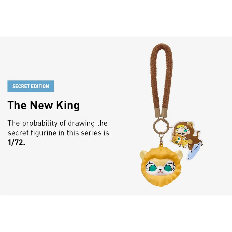 POP MART Baby Molly & Baby Tabby Series-Pinch Pendant [1 Sealed Case] - Fugitive Toys