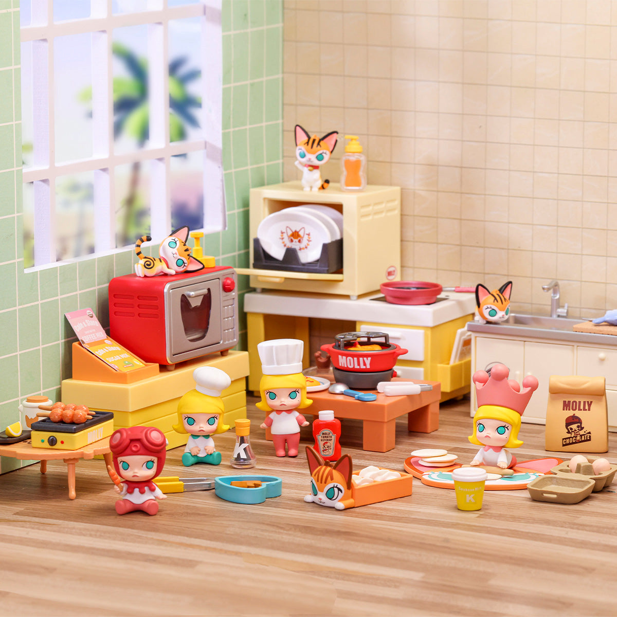 POP MART MOLLY Cooking Series Prop [1 Blind Box] - Fugitive Toys