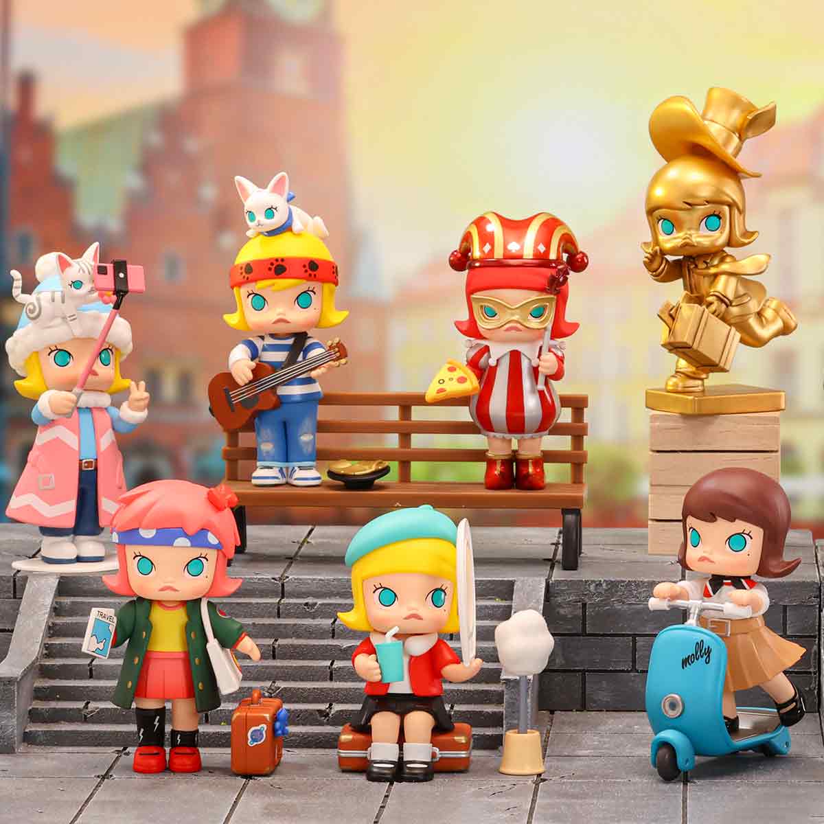 POP MART MOLLY Imaginary Wandering Series [1 Blind Box] - Fugitive Toys