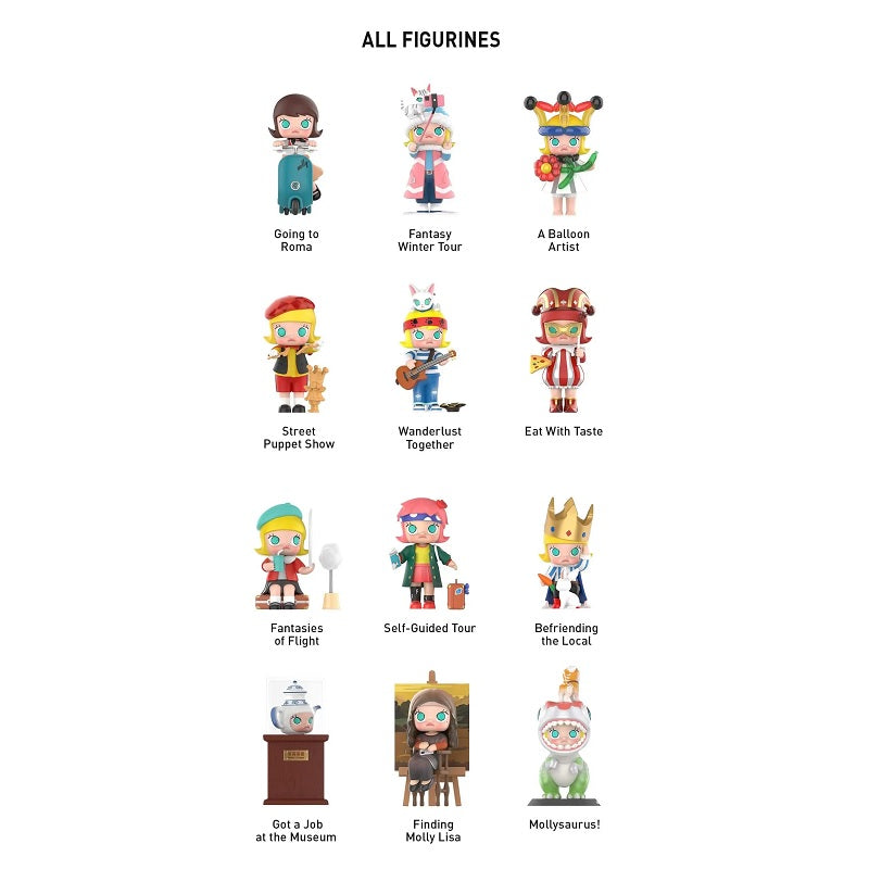 POP MART MOLLY Imaginary Wandering Series [1 Blind Box] - Fugitive Toys