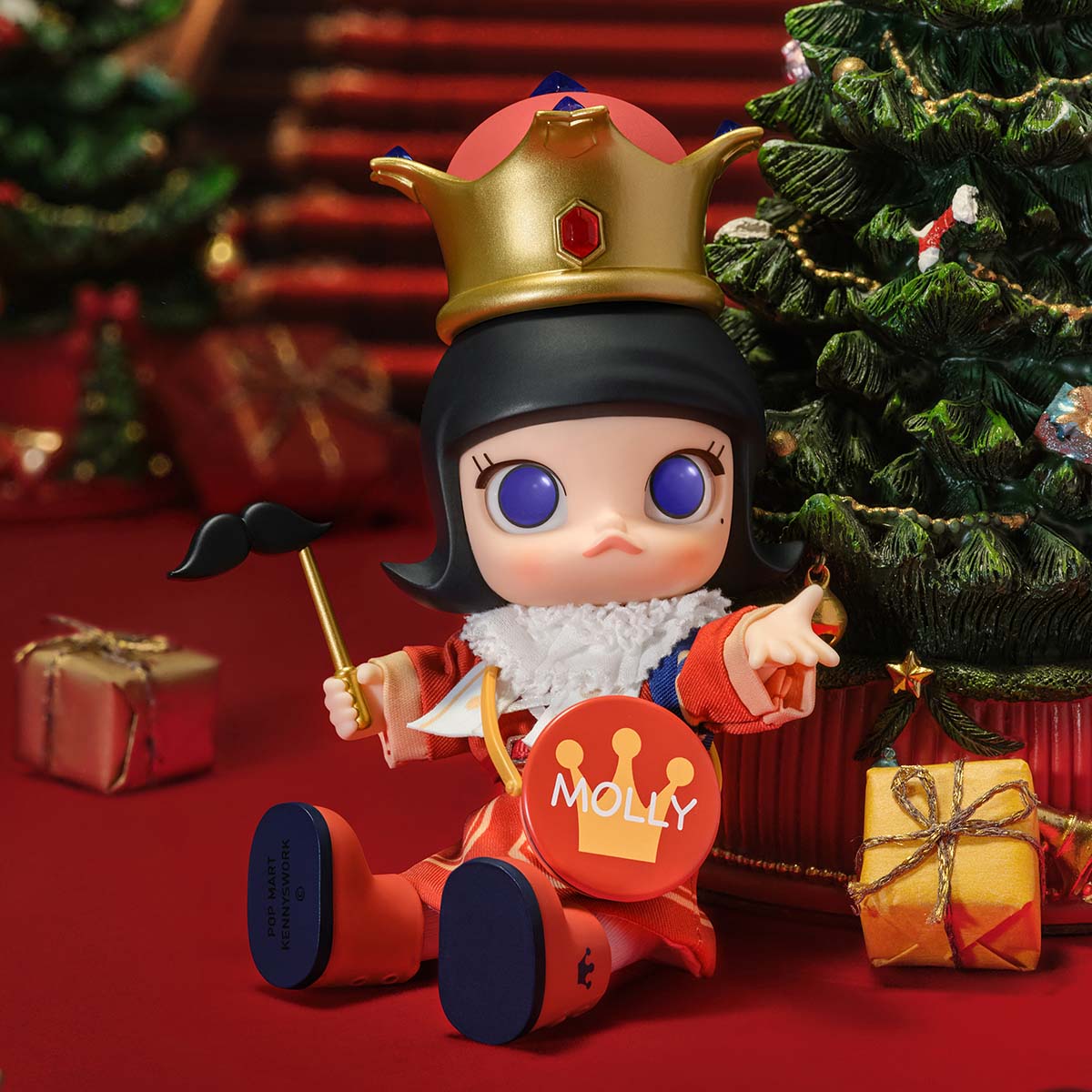 POP MART MOLLY Nutcracker Action Figure - Fugitive Toys