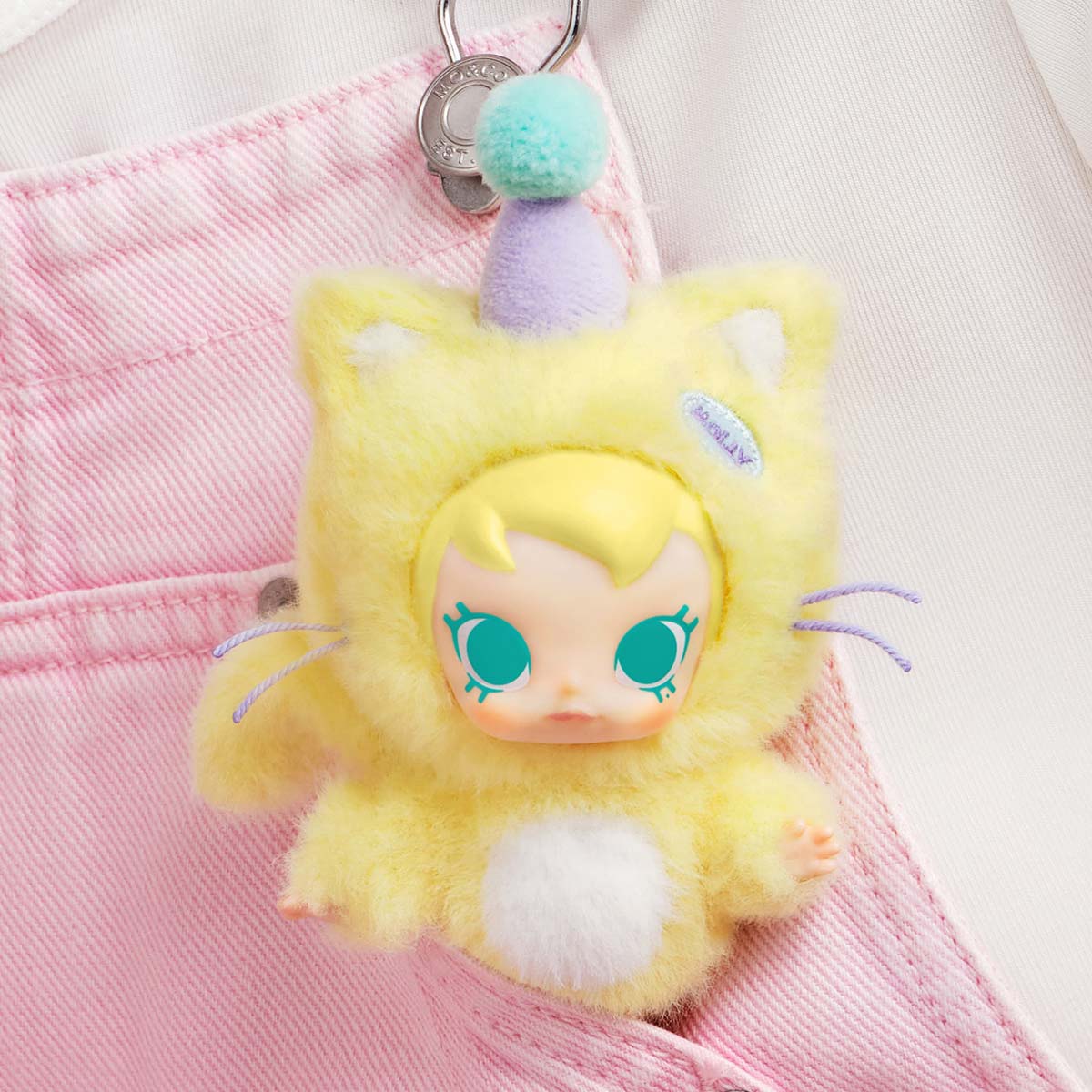 POP MART Baby Molly Pocket Friends Series-Vinyl Plush Pendant [1 Sealed Case] - Fugitive Toys