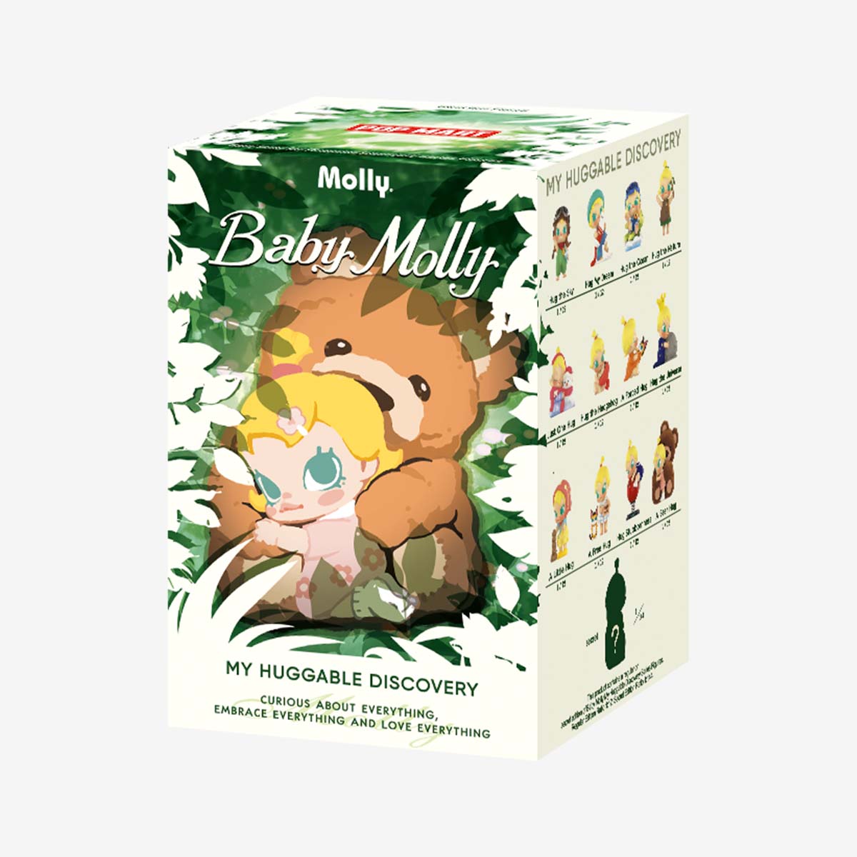 POP MART Baby Molly My Huggable Discovery Series Figures [1 Sealed Case] - Fugitive Toys