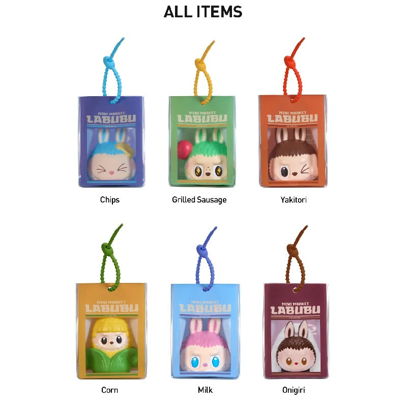 POP MART THE MONSTERS Labubu Wacky Mart Series-Pinch Pendant [1 Sealed Case] - Fugitive Toys