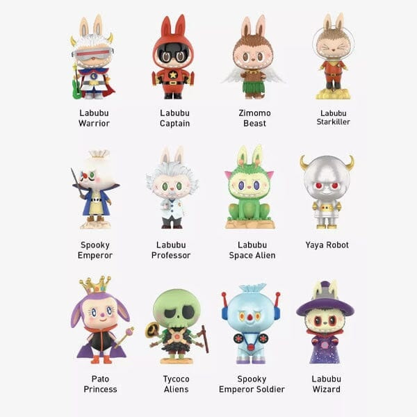 POP MART THE MONSTERS Labubu Space Adventure Series Figures [1 Sealed Case] - Fugitive Toys