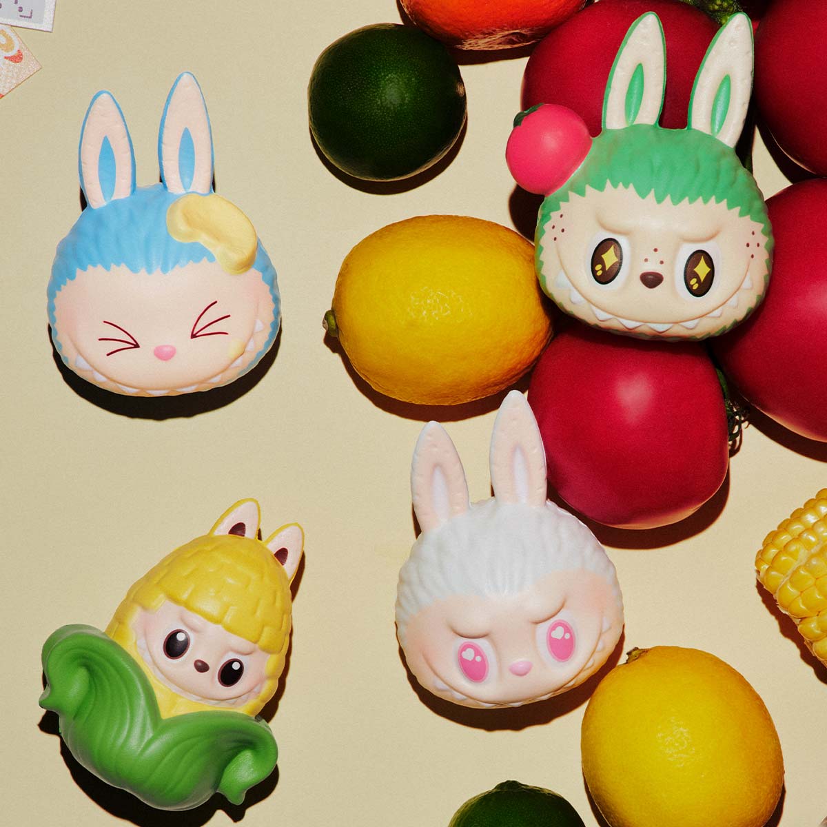 POP MART THE MONSTERS Labubu Wacky Mart Series-Pinch Pendant [1 Sealed Case] - Fugitive Toys