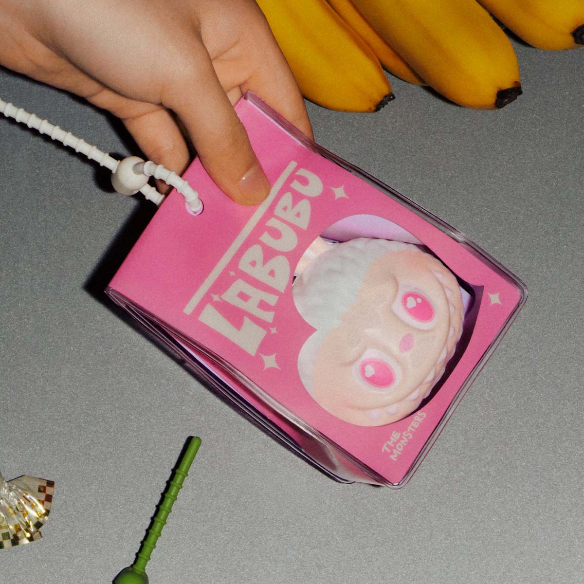 POP MART THE MONSTERS Labubu Wacky Mart Series-Pinch Pendant [1 Sealed Case] - Fugitive Toys