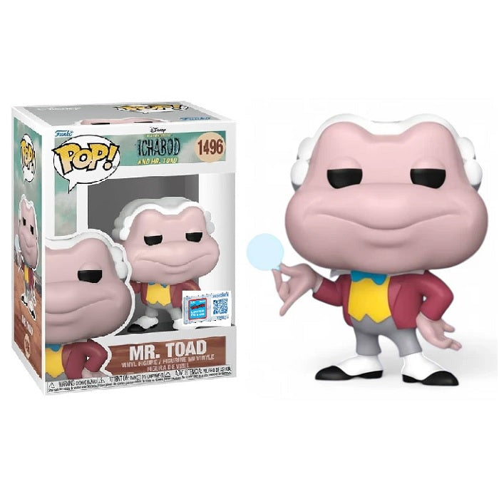 Disney The Adventures of Ichabod & Mr. Toad Pop! Vinyl Figure Mr. Toad with Monocle [NYCC 2024] [1496] - Fugitive Toys