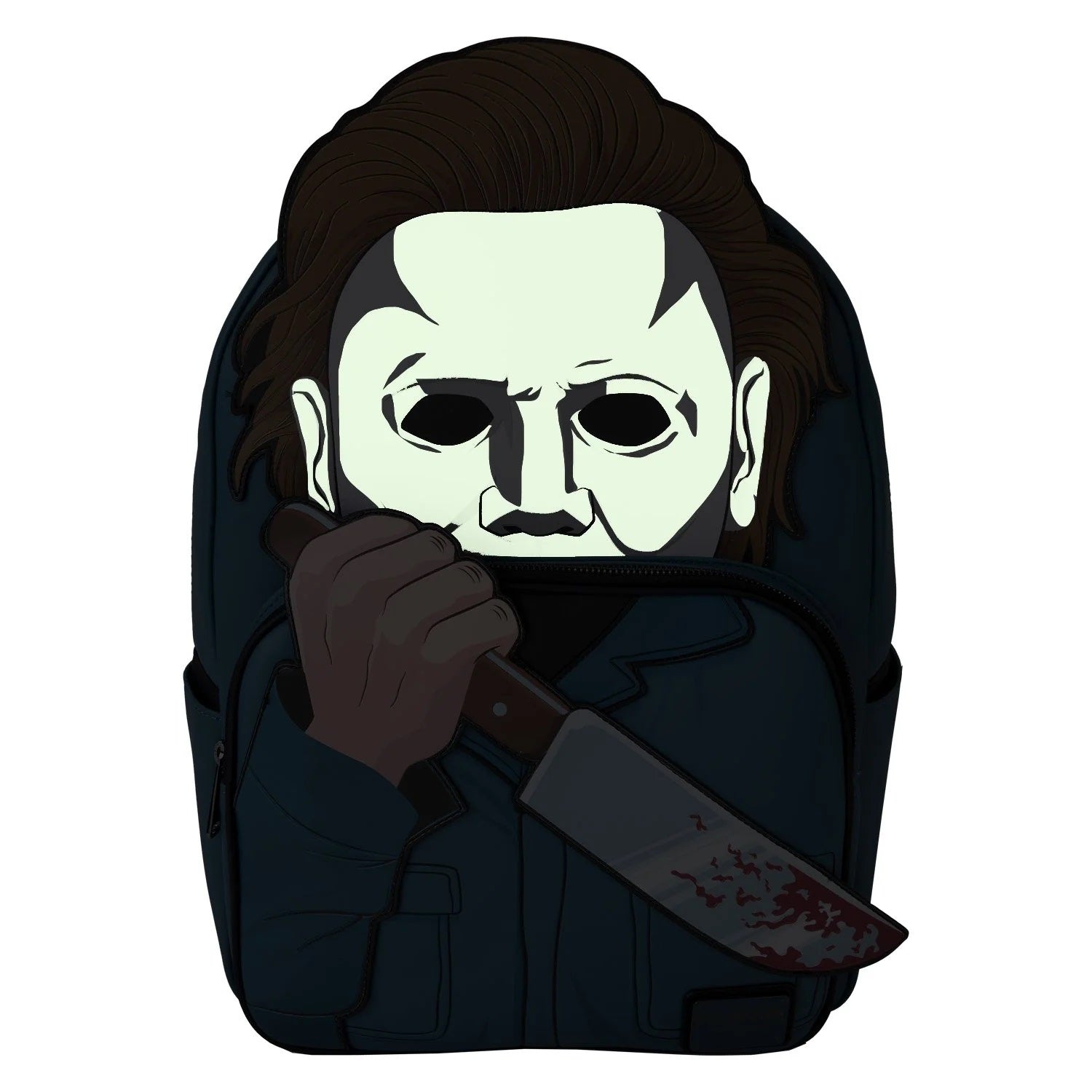 Loungefly x Halloween Michael Myers Cosplay Glow Full-Size Backpack - Fugitive Toys