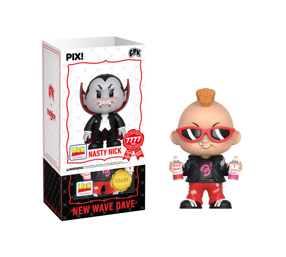 Thrilljoy PIX! Nasty Nick [Garbage Pail Kids] [UCC Exclusive] [LE7777] - Fugitive Toys