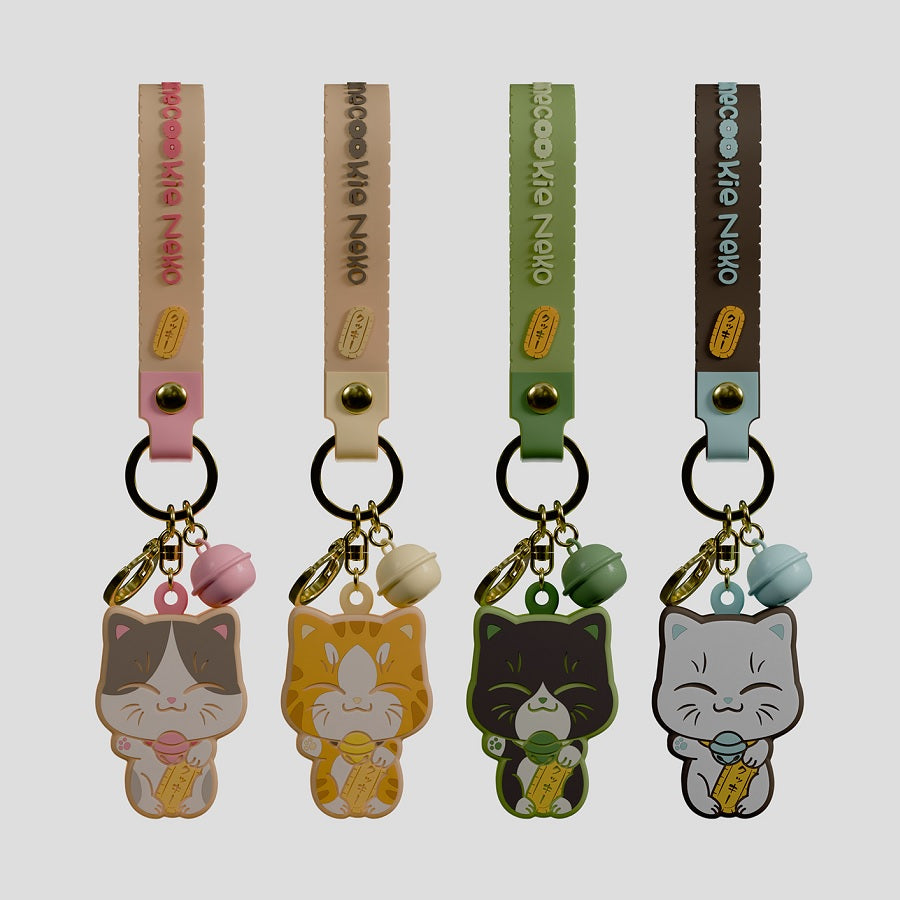 Kaleidos Creative Presents Manecookie Neko Keychain [1 Blind Box] - Fugitive Toys