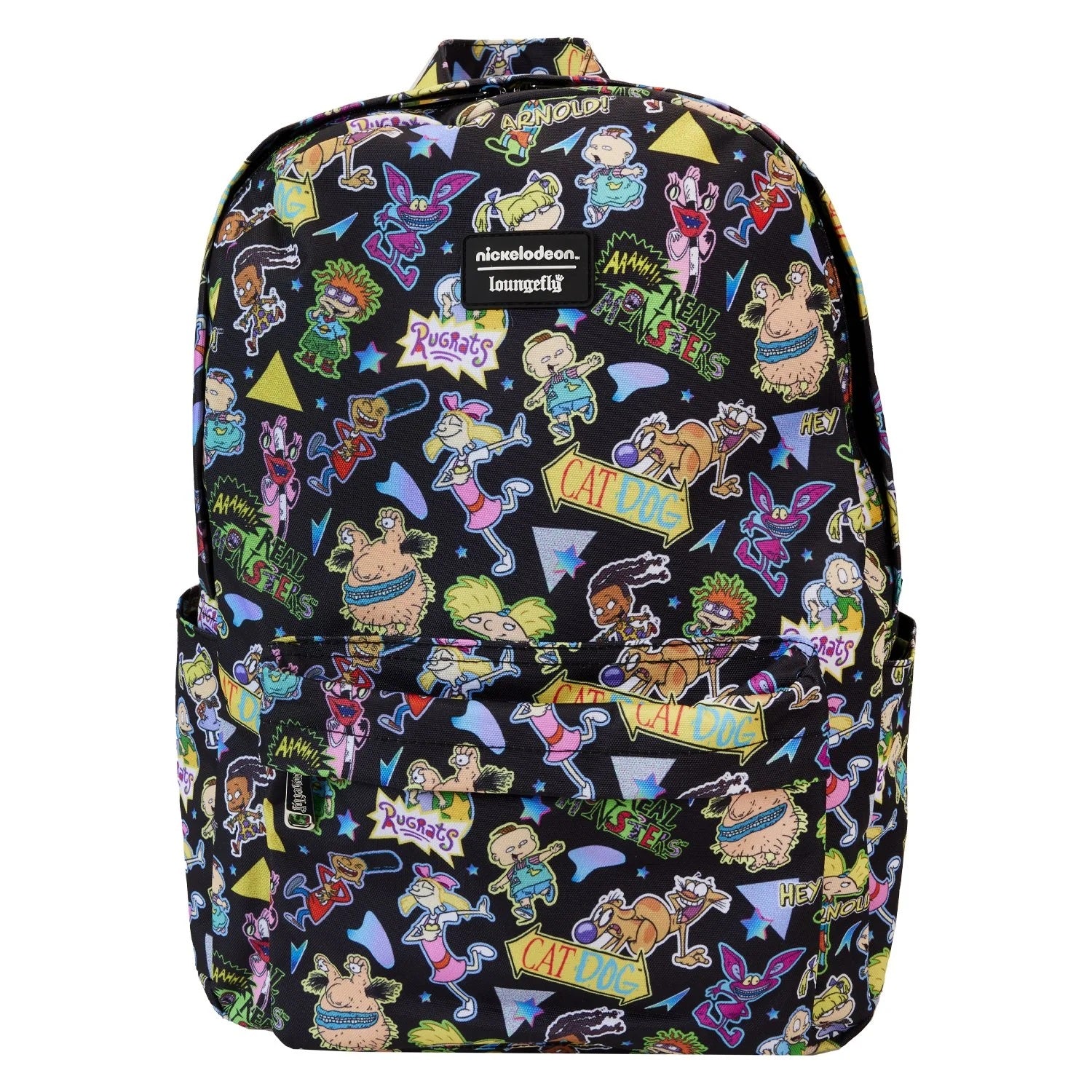 Loungefly x Nickelodeon Character All-Over Print Nylon Full-Size Backpack - Fugitive Toys